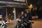 CLIENTE RECEBENDO SUA MOTO