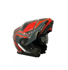 CAPACETE TEXX KRATOS PRETO/LARANJA